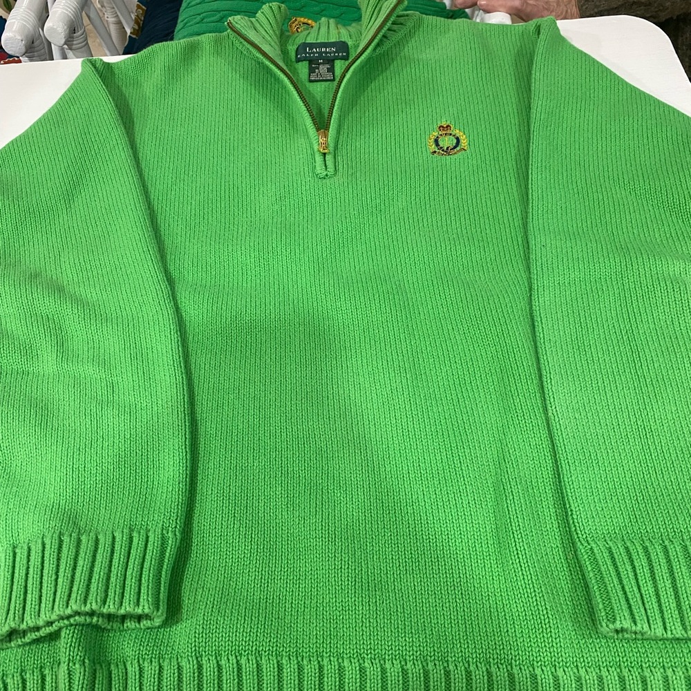 Green Ralph Lauren Sweater